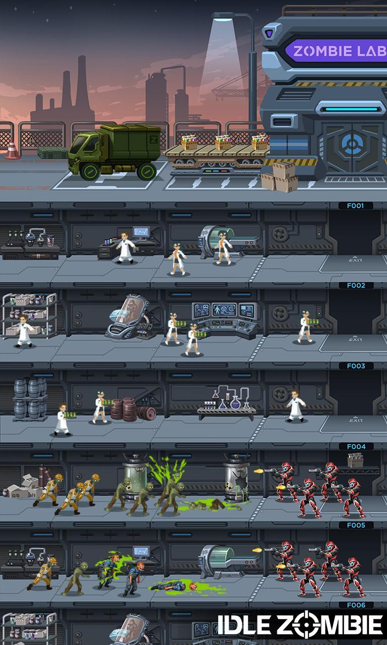 Download Idle Zombie Shooter android on PC