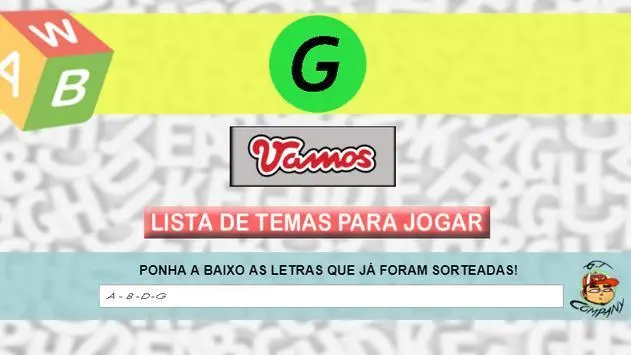 Download SORTEADOR DE LETRAS - ADEDONHA android on PC