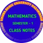 VBU MSC MATHS NOTES