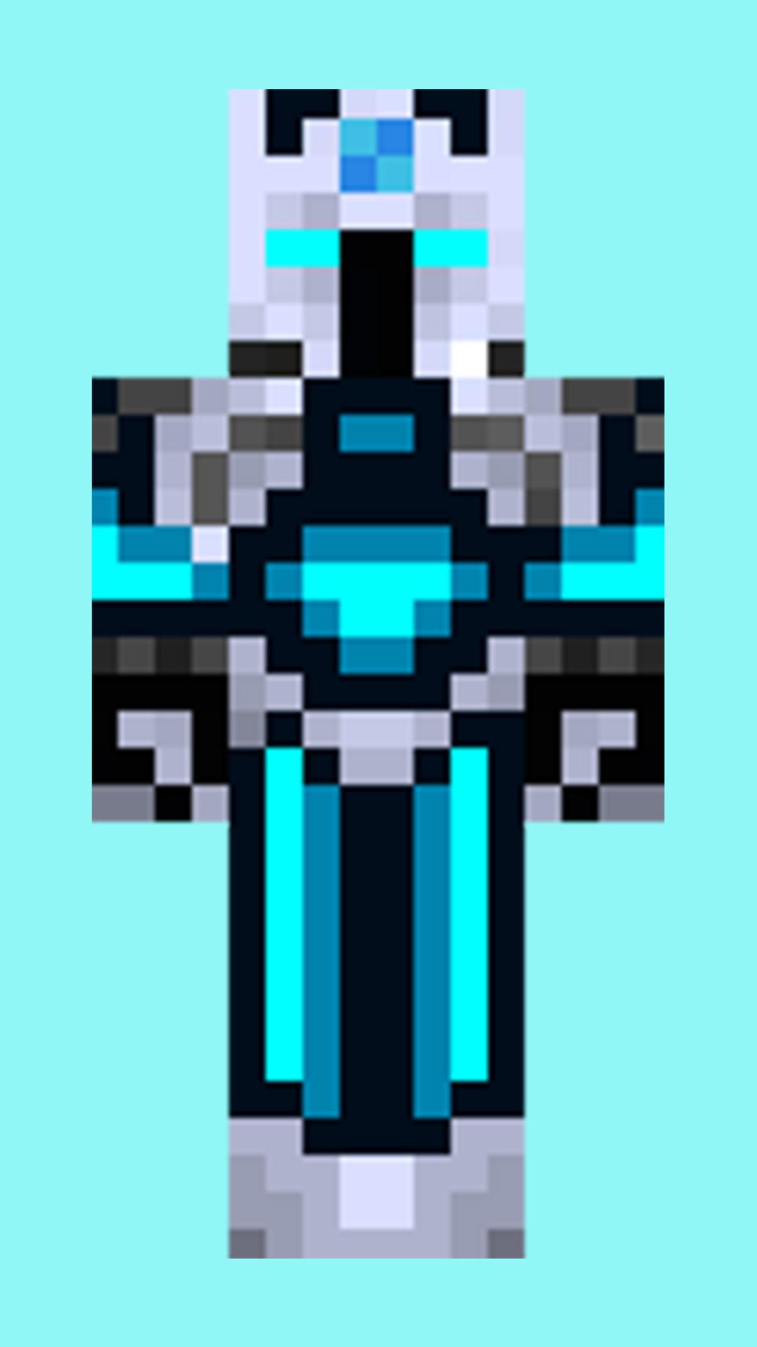 Download Frost Diamond Minecraft Skin android on PC