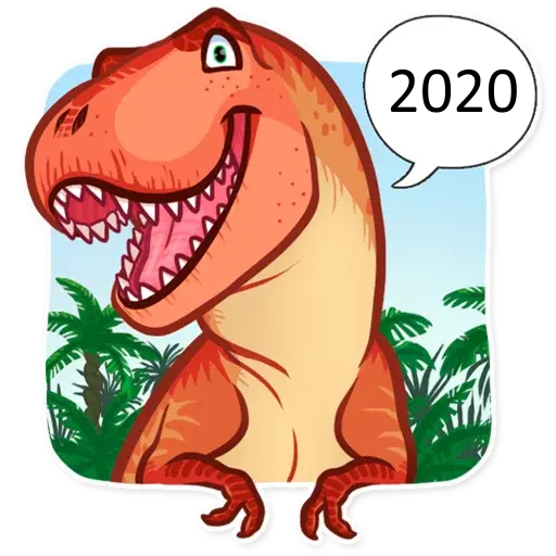 Dinosaurs Stickers WAStickerAp