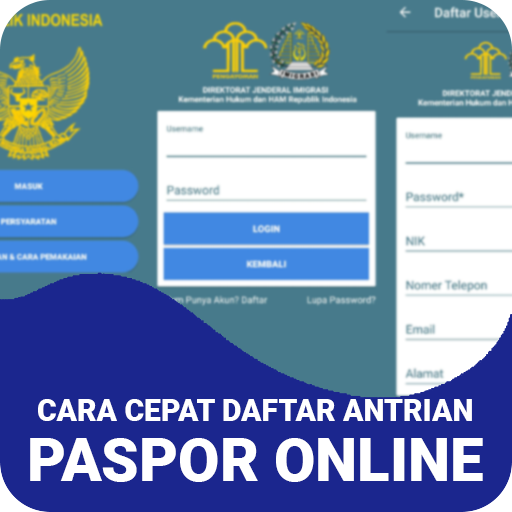 Cara Cepat Daftar Antrian Paspor Online