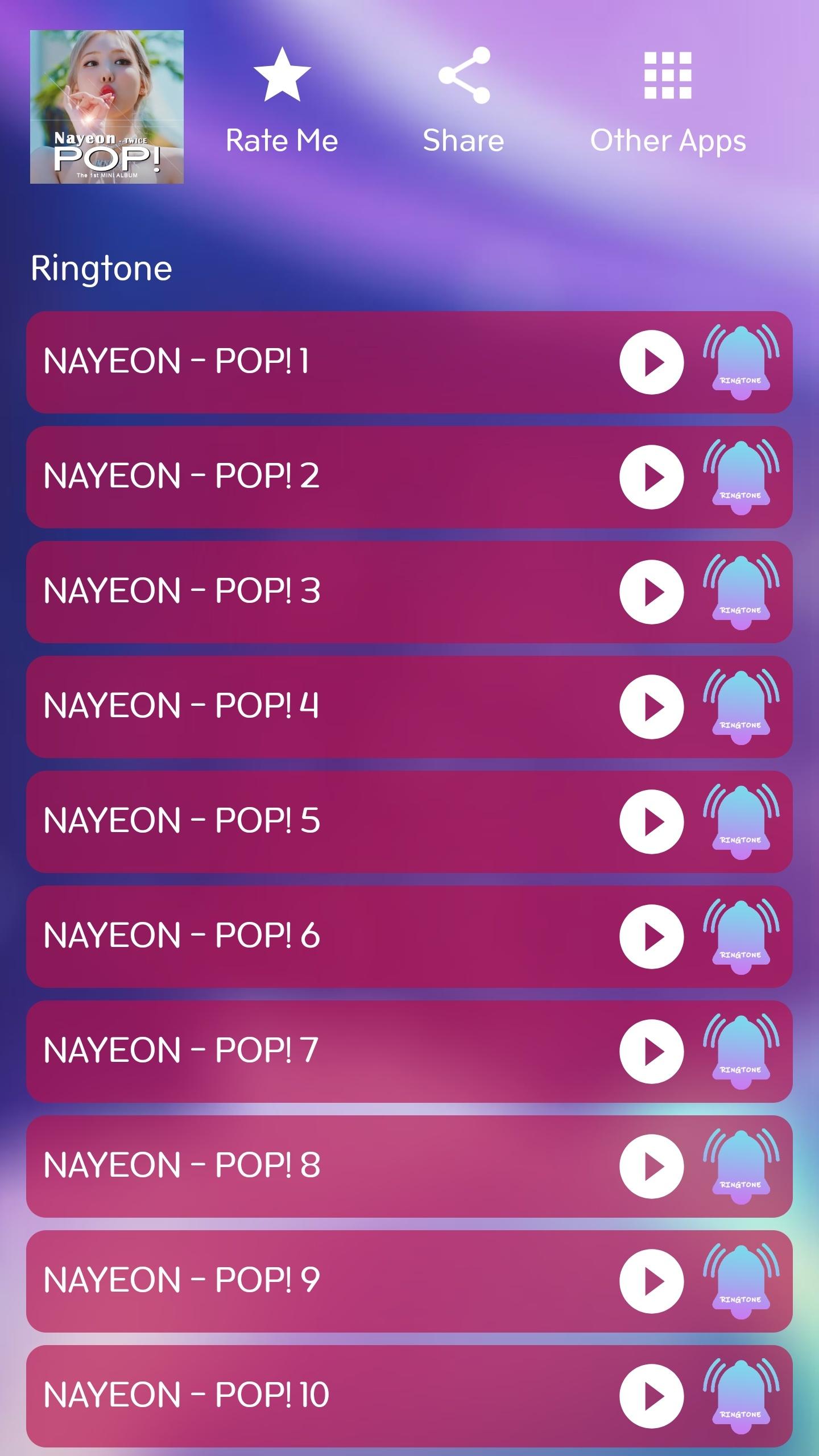 Скачать TWICE Nayeon - POP Ringtone на ПК | Официальный представитель  GameLoop