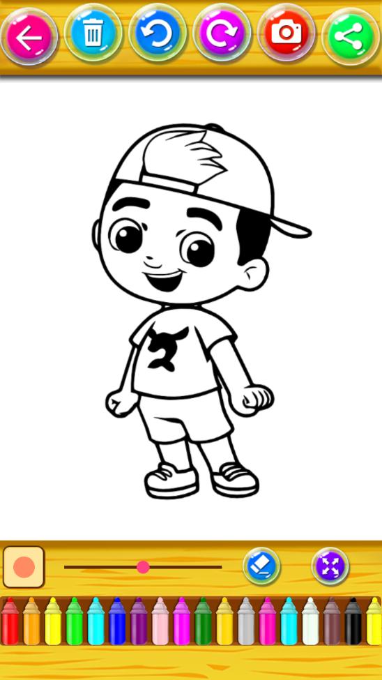 luluca coloring page