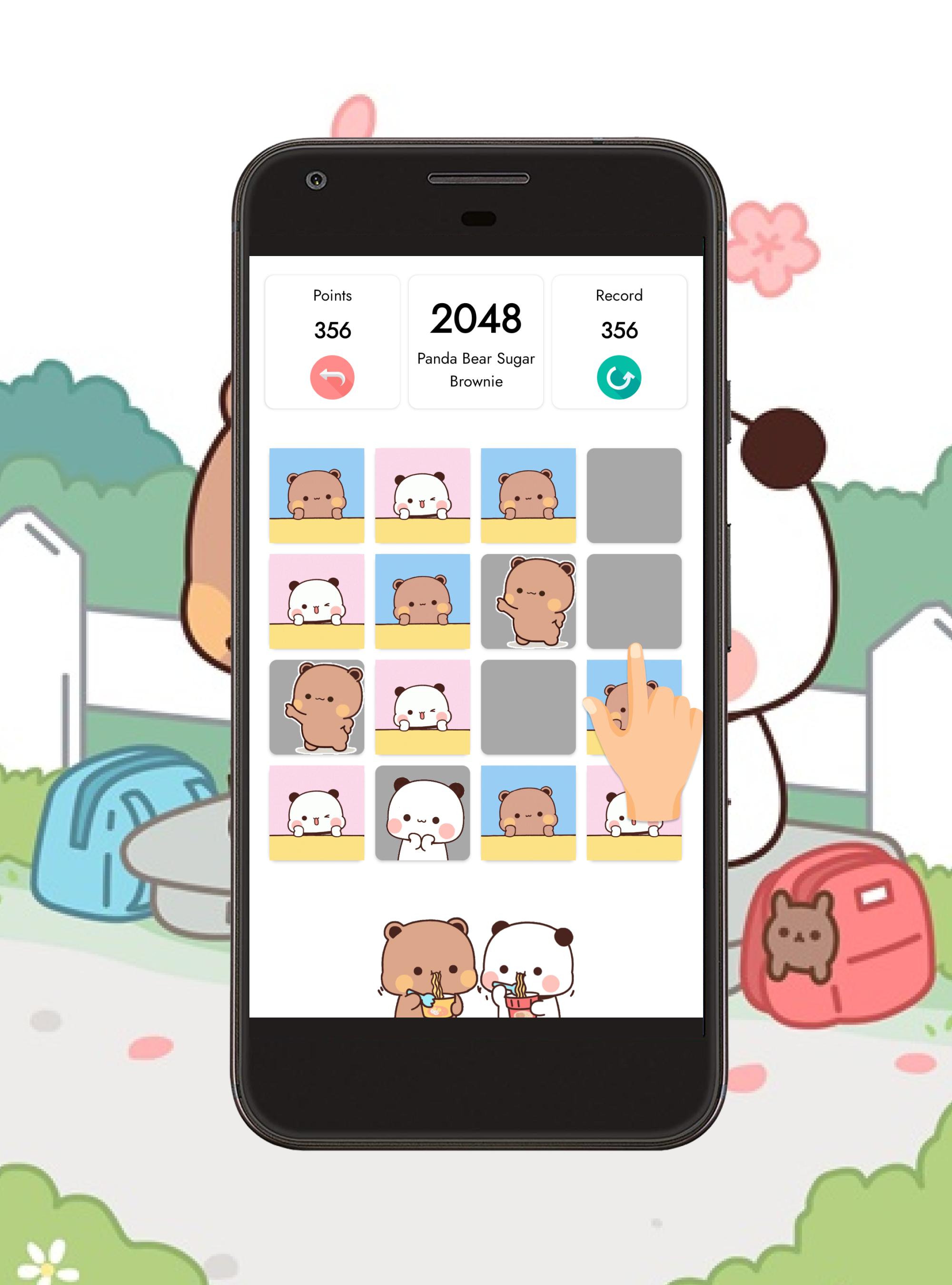 Скачать 2048 Panda Bear Sugar Brownie на ПК | Официальный представитель  GameLoop