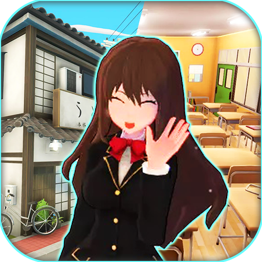 Download Anime School City Life Sim 3D android on PC