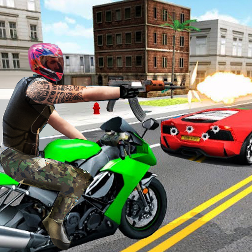 Crazy Moto: Jogos de tiro 3D