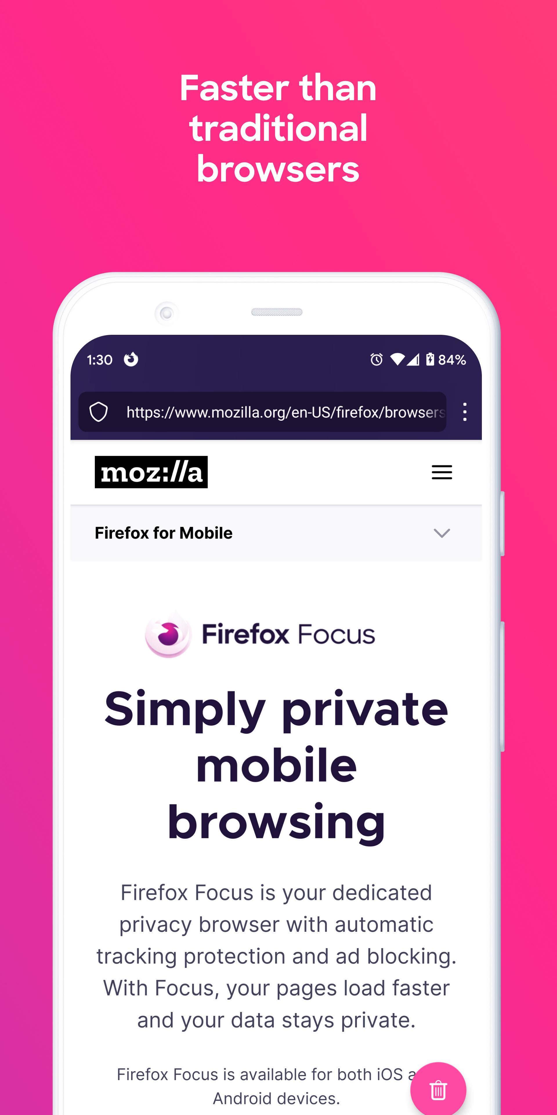 Скачать Firefox Focus: Приватный на ПК | Официальный представитель GameLoop