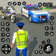 Police Car Driving Car Game 3D