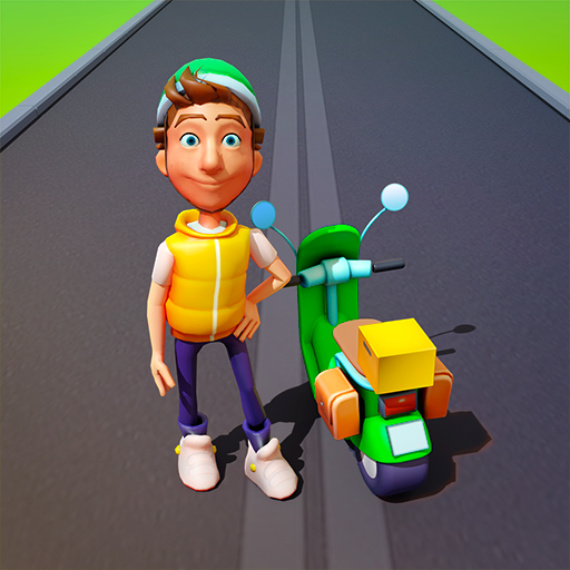 Paper Boy Race: เกมรถแข่ง!