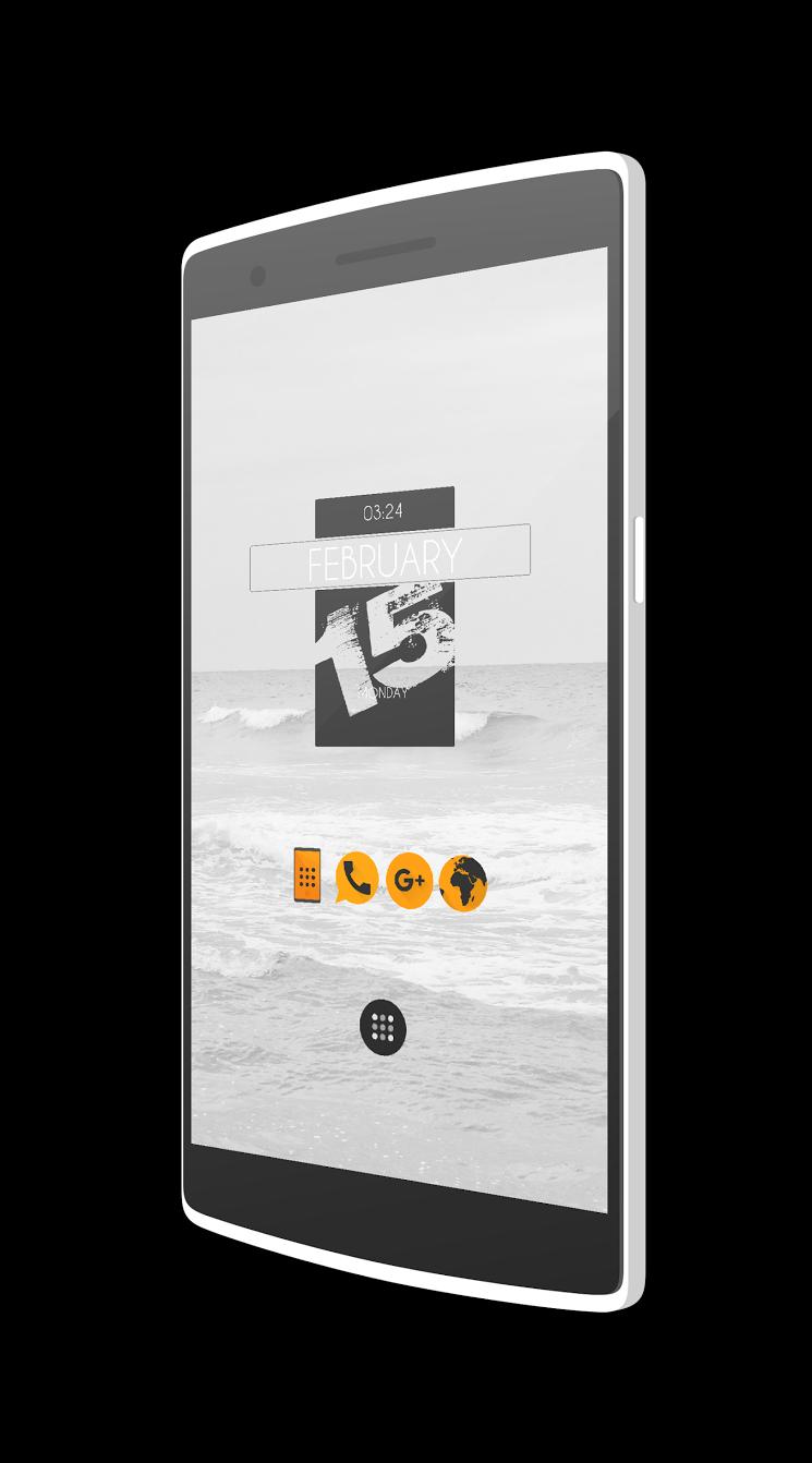 Glim Dark Icon Pack main interface screenshot