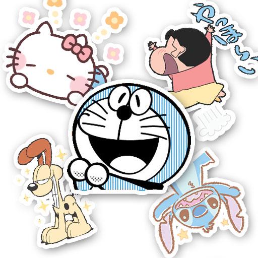 WaStickerApps Cute Cartoon for Whatsapp