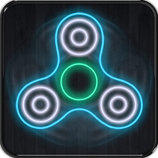 Fidget Spinner Neon