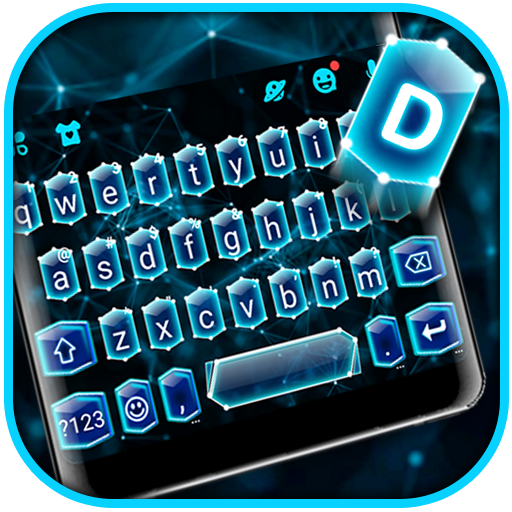 Teclado Neon Tech 3D