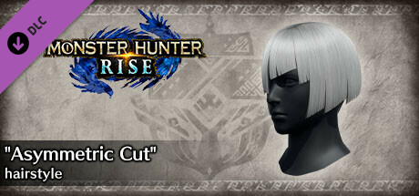 Monster Hunter Rise - "Asymmetric Cut" hairstyle