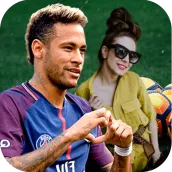 Selfie Photo with Neymar Jr. Football Wallpapers