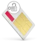 Smart unlock sim network