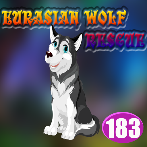 Eurasian Wolf Rescue Game Best Escape Game - 183