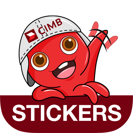 Octo Stickers by CIMB