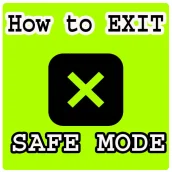 How to turn off safe mode
