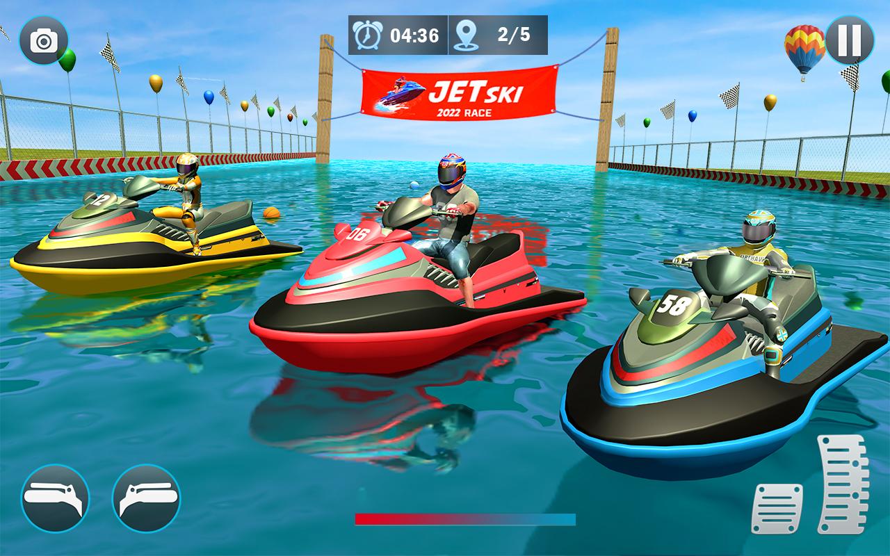 Скачать Water Jet Ski Boat Racing Game на ПК | Официальный представитель  GameLoop