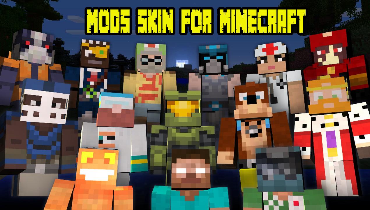 Скачать Custom Skin Mod MineCraft PE на ПК | Официальный представитель  GameLoop