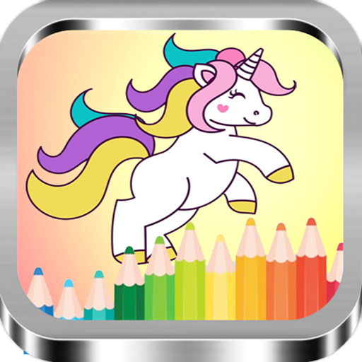 Little Pony Unicorn Coloring B