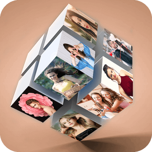 3D Cube PhotoFramePhotoEditor