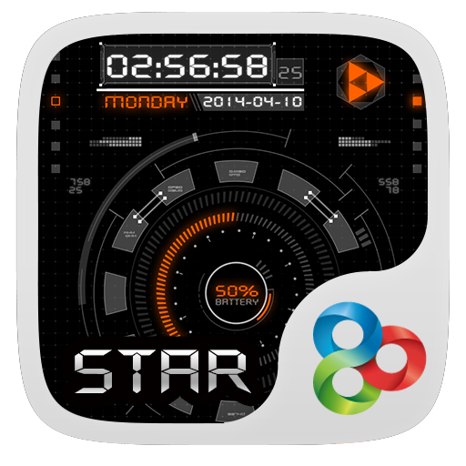 The Star GO Launcher Theme