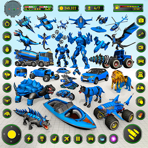 Turtle Robot Car Game 3d