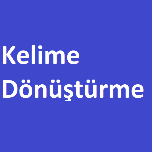 Kelime Dönüştürme - Kuş Dili