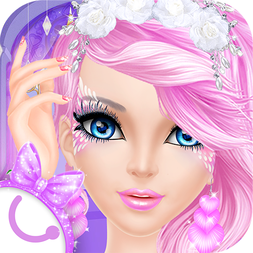 Princess Salon:Makeup Dress up