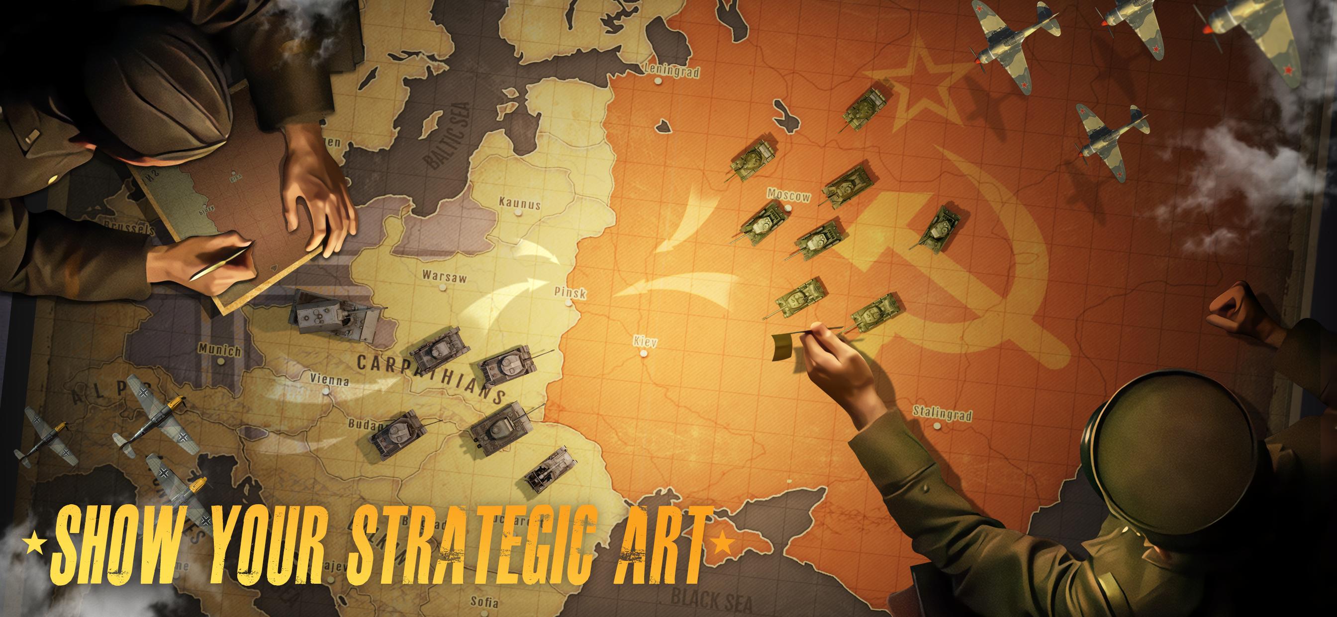 Download do APK de Estratégia online da Segunda Guerra Mundial