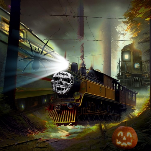 Scary Train Spider Choo Escape