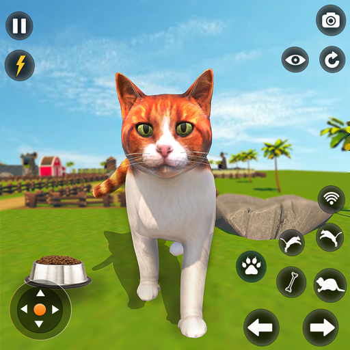 Jogo do gato estimação gatinho