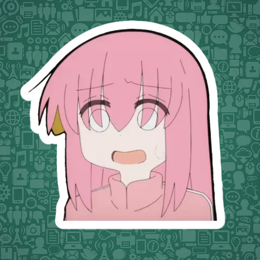 Bocchi the Rock stickers WA TG