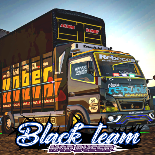 Mod Bussid Black Team