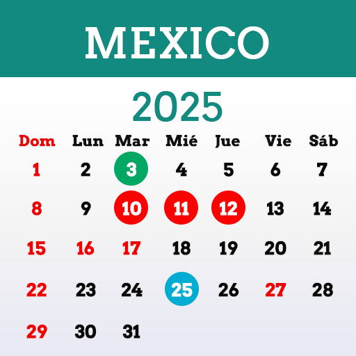Mexico Calendario 2025