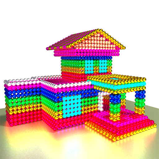 Houses Magnet World 3D : ASMR