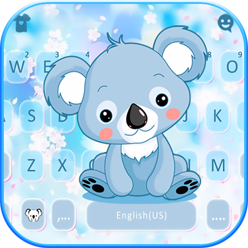 Cartoon Koala keyboard
