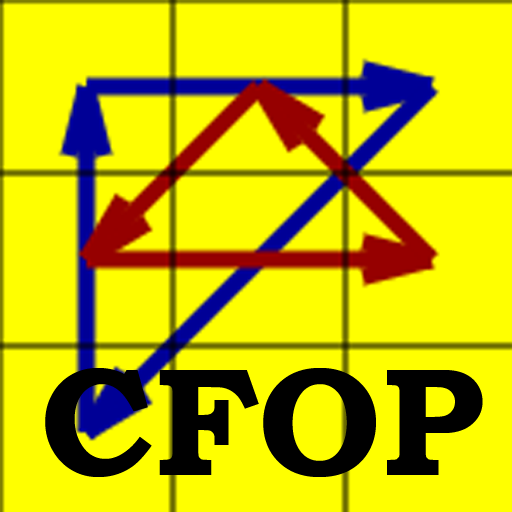 2Look CFOP Cube Solve Diagrams