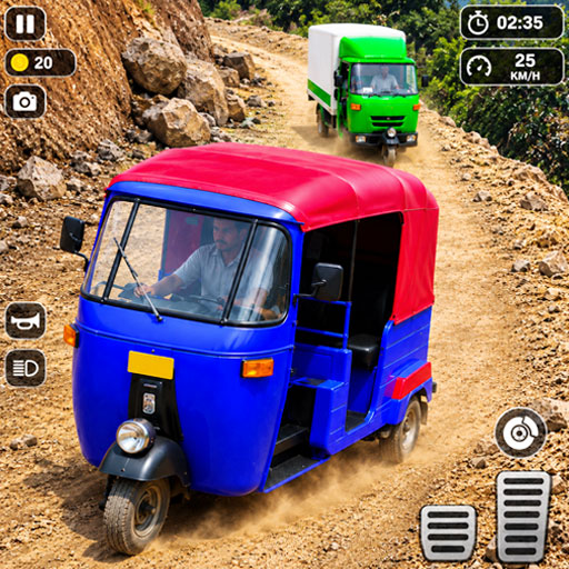 Tuk Tuk Rickshaw - Auto 3D Sim