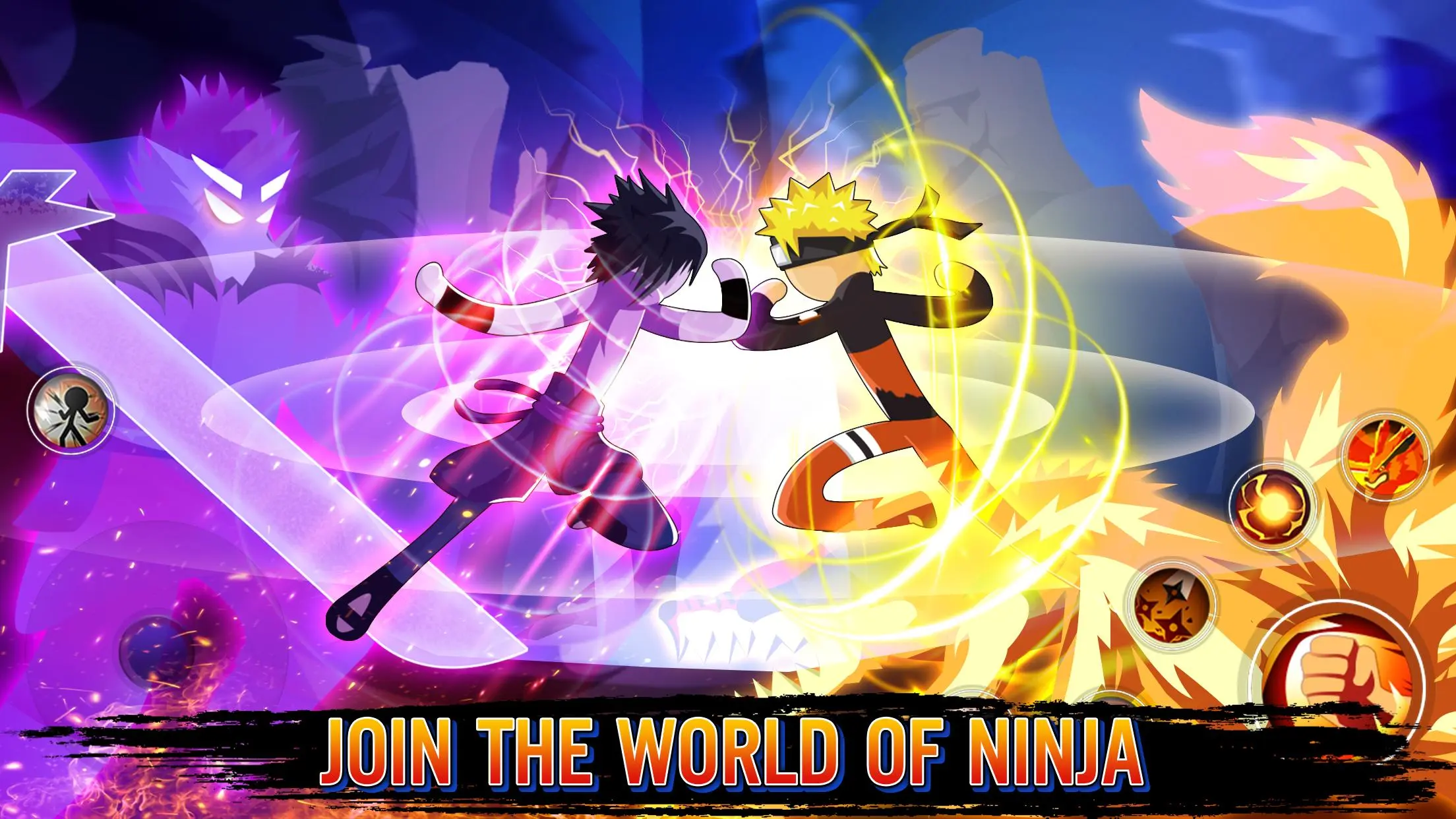 Download Ninja Stickman Fight: Ultimate android on PC
