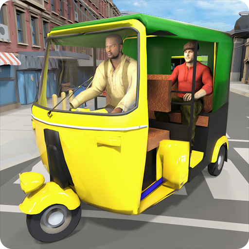 Modern Tuk Tuk Rickshaw Driving Simulator