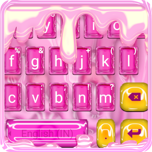 Pink Sweet Jelly Candy Keyboar