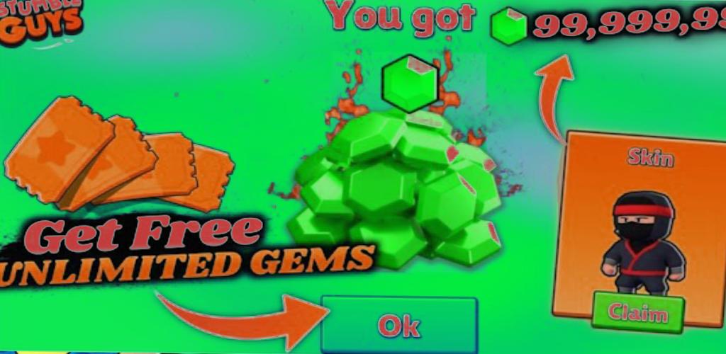 Get Free Unlimited Gems in Stumble Guys (Real Truth) 