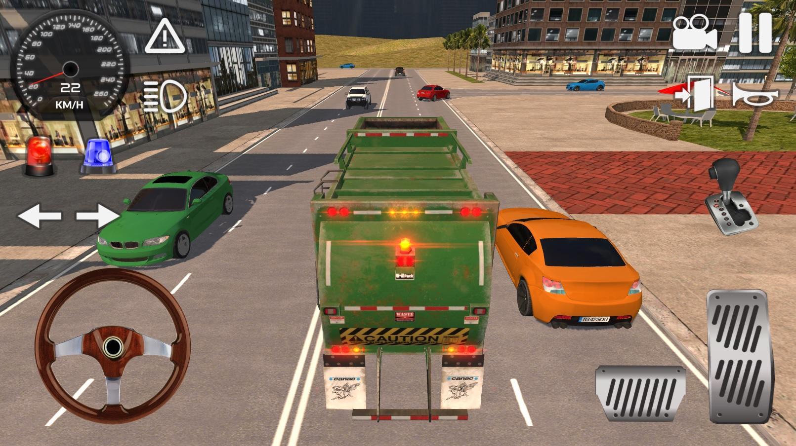 Download American Trash Truck Simulator android on PC