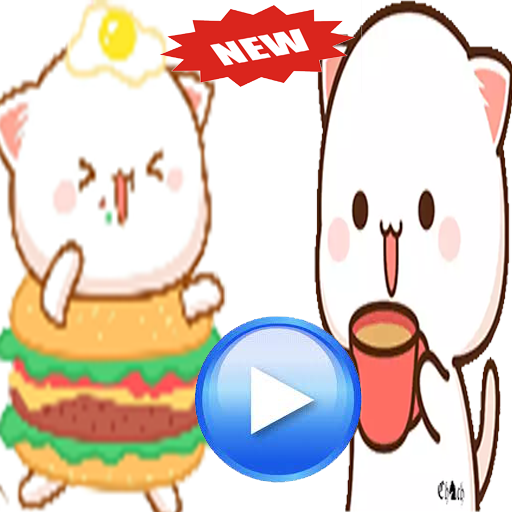 Animated Mochi Cat Mochi Stickers for WhatsApp