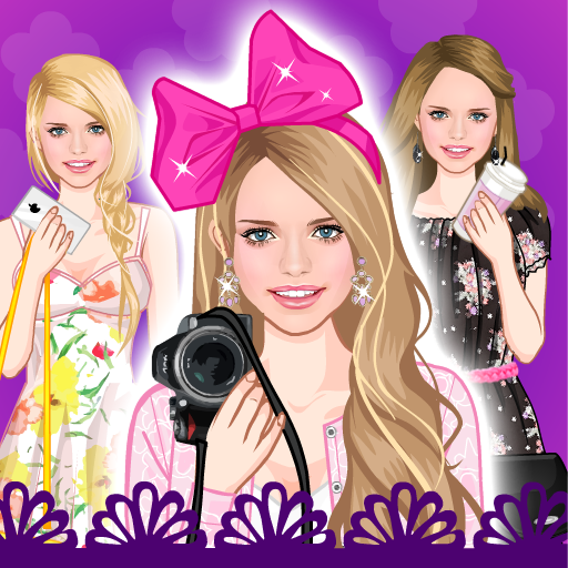 Floral Summer dress up game