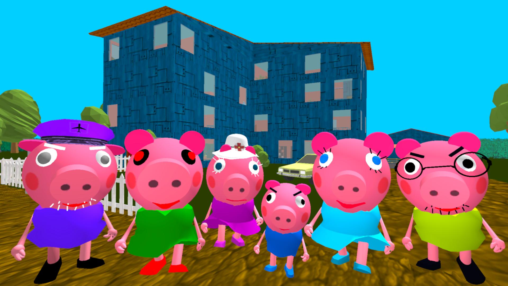 Скачать Piggy Neighbor. Family Escape Obby House 3D на ПК | Официальный  представитель GameLoop